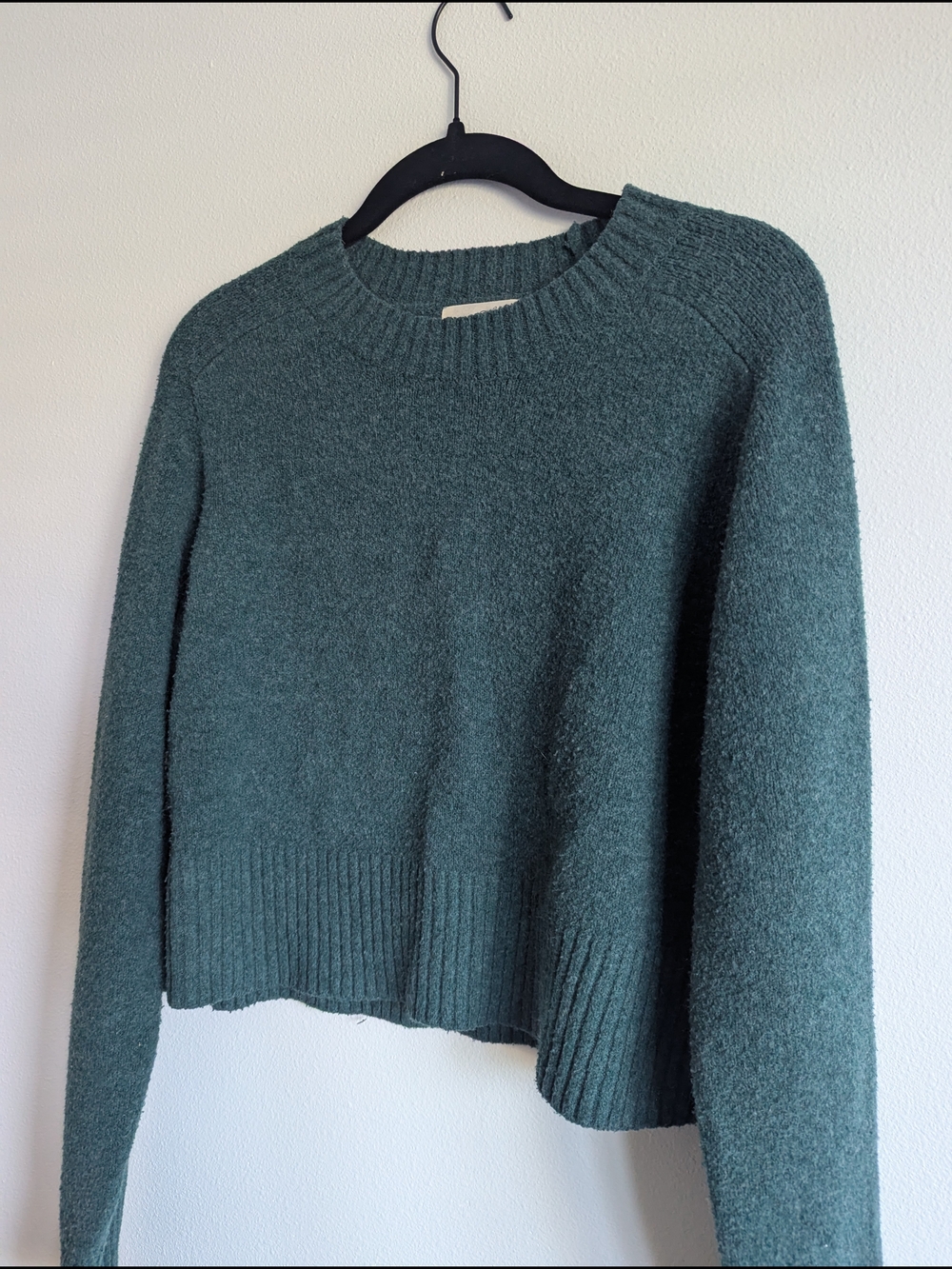 Universal Thread Women's Crewneck Sweater in Dark Teal - Picture 2 of 6